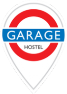 Логотип компании Garage Hostel