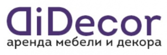Логотип компании DiDecor аренда мебели в Сочи