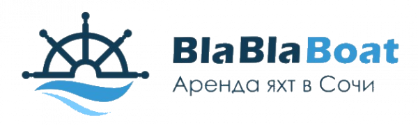 Логотип компании BlaBlaBoat. Аренда яхт в Сочи